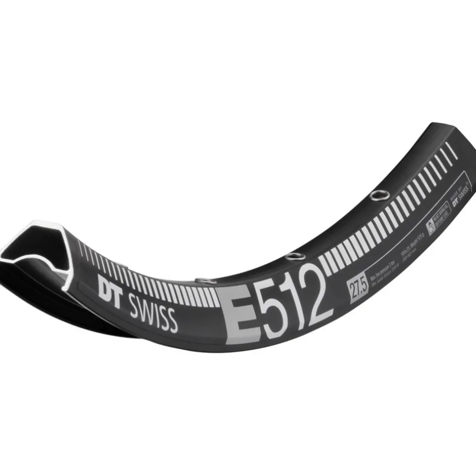 DT Swiss E 512 - 27,5" Disc MTB Velg - zwart