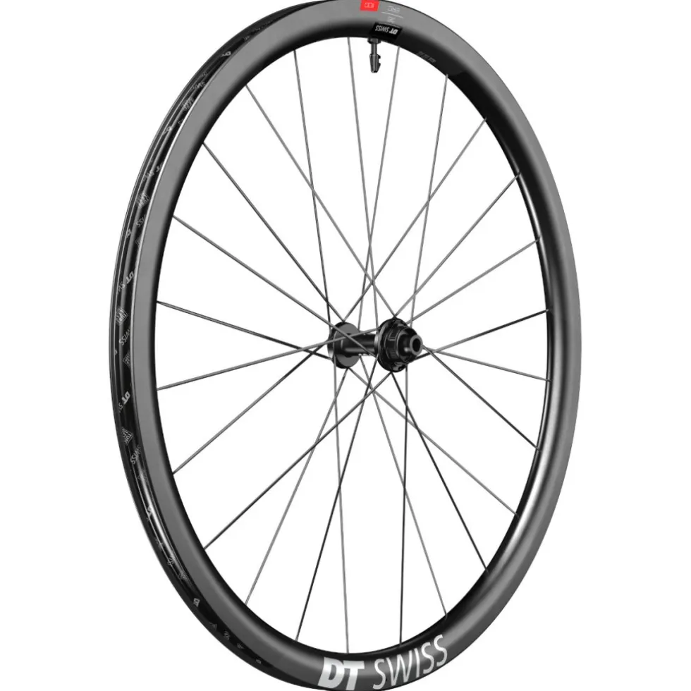 DT Swiss ERC 1100 DICUT 35 Voorwiel - 28" | Carbon | Clincher | Centerlock - 12x100mm
