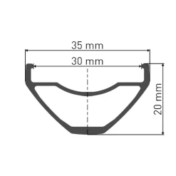 DT Swiss E 1900 SPLINE Achterwiel - 29