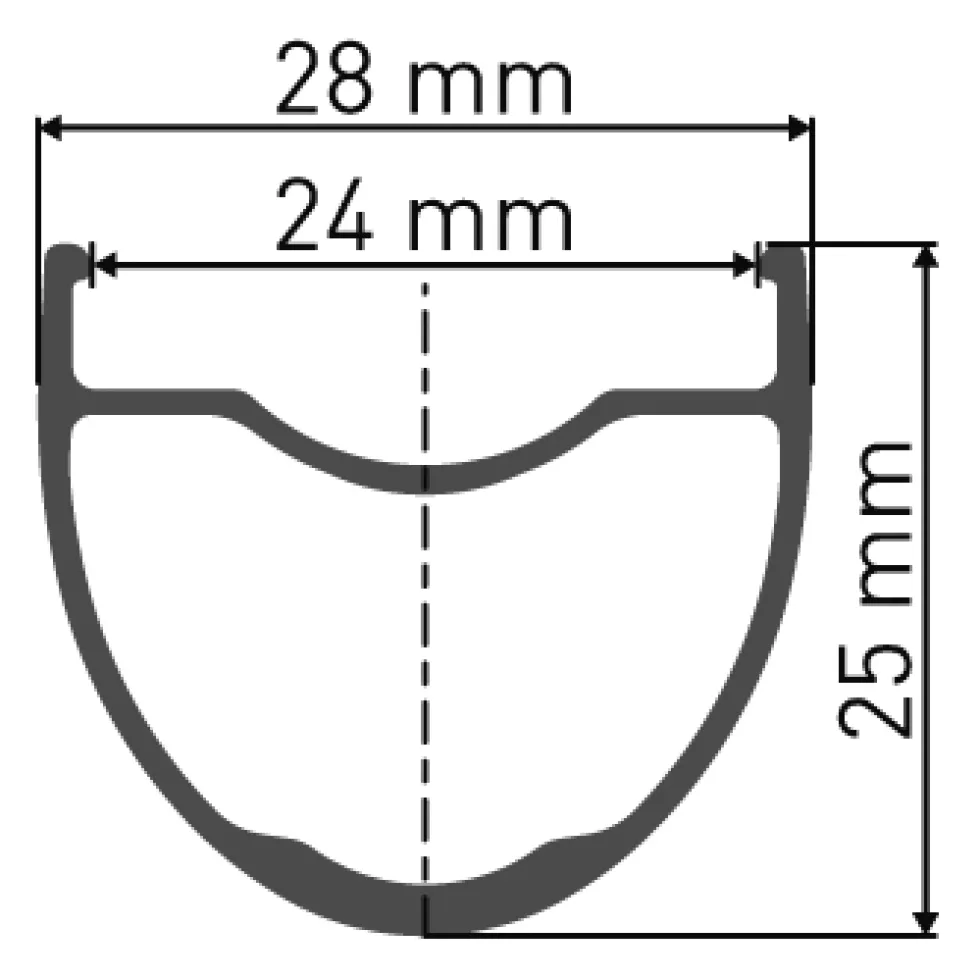 DT Swiss GR 531 db - 27,5" / 650B Gravel Velg - zwart