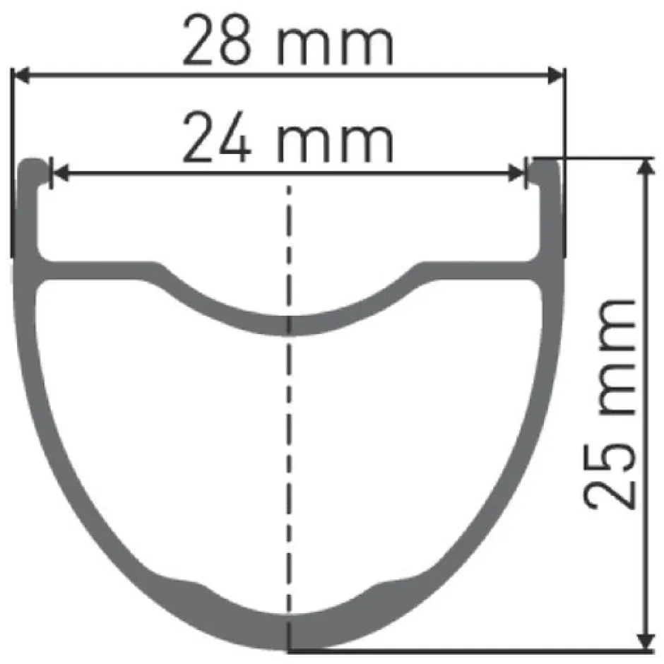E-Bike Wielen, Velgen En Naven < DT Swiss HG 1800 SPLINE 25 Voorwiel - 27.5" | Clincher | Centerlock - 12x100mm