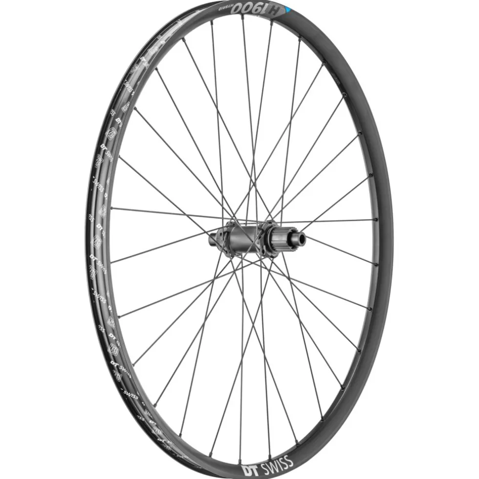 DT Swiss H 1900 SPLINE Achterwiel - 27.5" | 30mm | Clincher | Centerlock - 12x148mm Boost - zwart