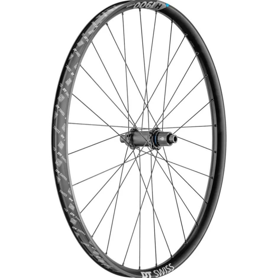 Wielen En Wielsets|E-Bike Wielen, Velgen En Naven < DT Swiss H 1900 SPLINE Achterwiel - 29" | 35mm | Clincher | Centerlock - 12x148mm Boost - zwart