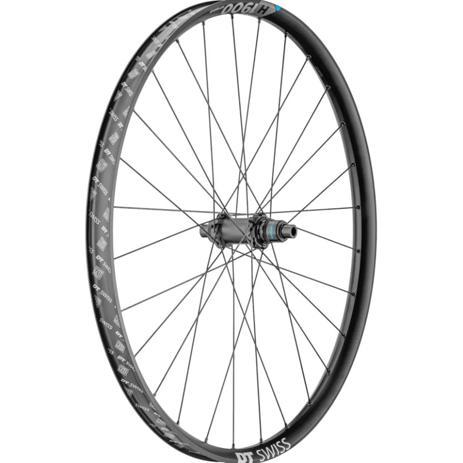 Wielen En Wielsets|E-Bike Wielen, Velgen En Naven < DT Swiss H 1900 SPLINE Achterwiel - 29" | 35mm | Clincher | Centerlock - 12x148mm Boost - zwart