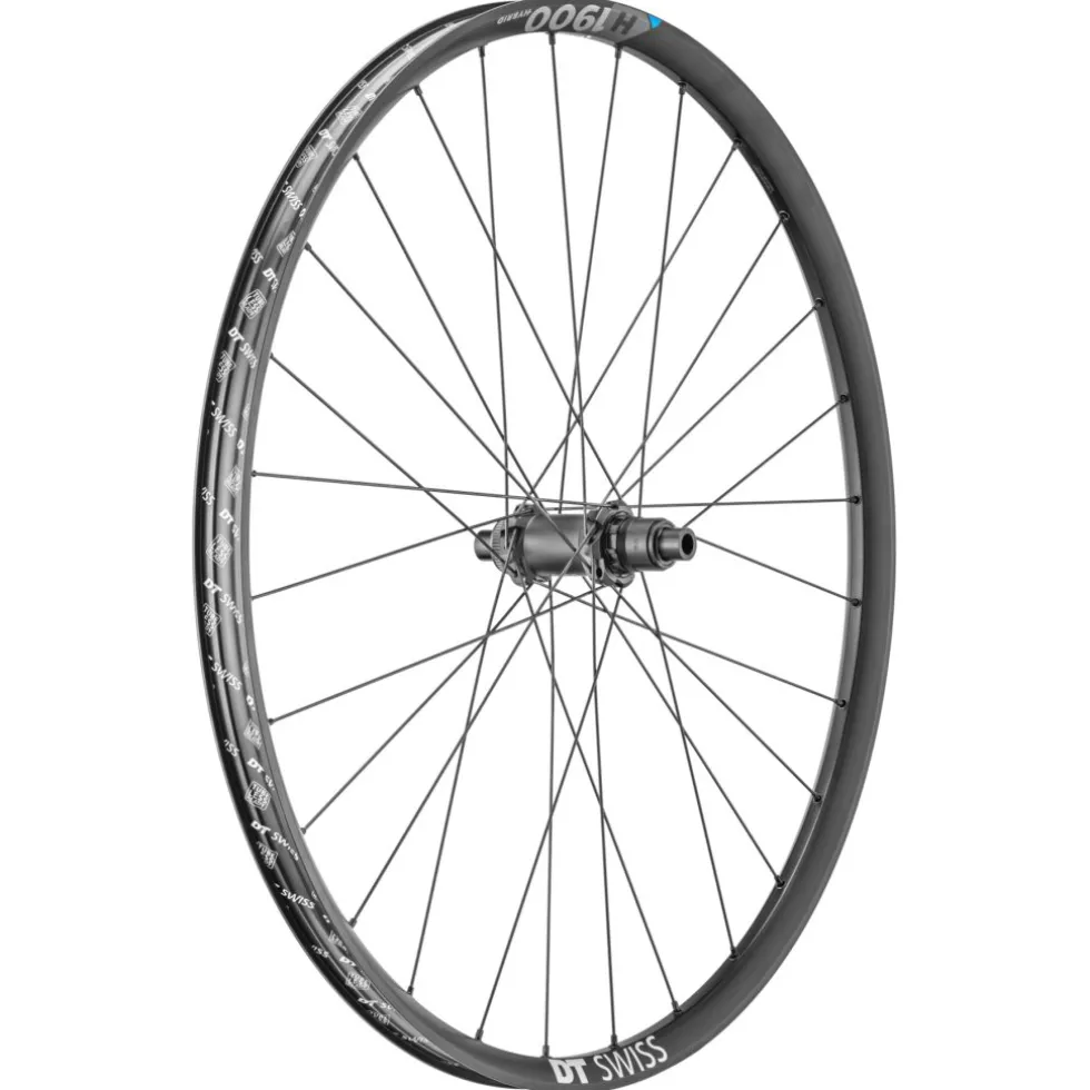 DT Swiss H 1900 SPLINE Achterwiel - 29" | 30mm | Clincher | Centerlock - 12x148mm Boost - zwart