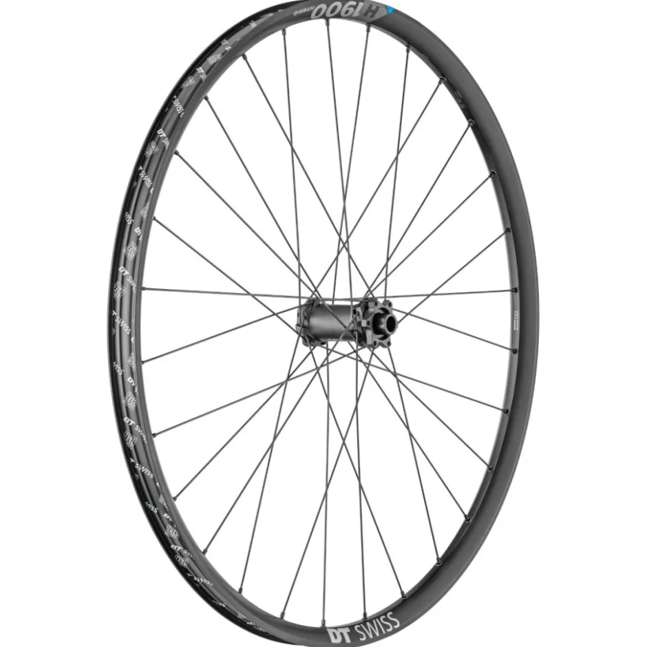 E-Bike Wielen, Velgen En Naven < DT Swiss H 1900 SPLINE Voorwiel - 27.5" | 30mm - Clincher | 6 Gaten - 15x110mm Boost