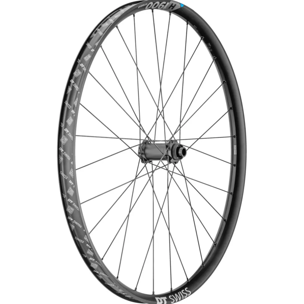 DT Swiss H 1900 SPLINE Voorwiel - 29" | 35mm | Clincher | Centerlock - 15x110mm Boost - zwart