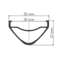 DT Swiss HX 1700 SPLINE Wielset - 29