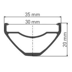 DT Swiss M 1900 SPLINE Achterwiel - 27.5" | 30mm | Clincher | Centerlock / 6 Gaten - 12x148mm Boost - zwart