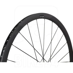 DT Swiss PR 1400 DICUT 32 OXiC - Wielset - Clincher - RW Double Crossed - QR - zwart