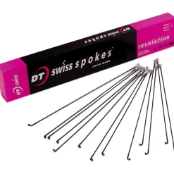 DT Swiss Revolution Spaken 2,0/1,5/2,0 - zwart