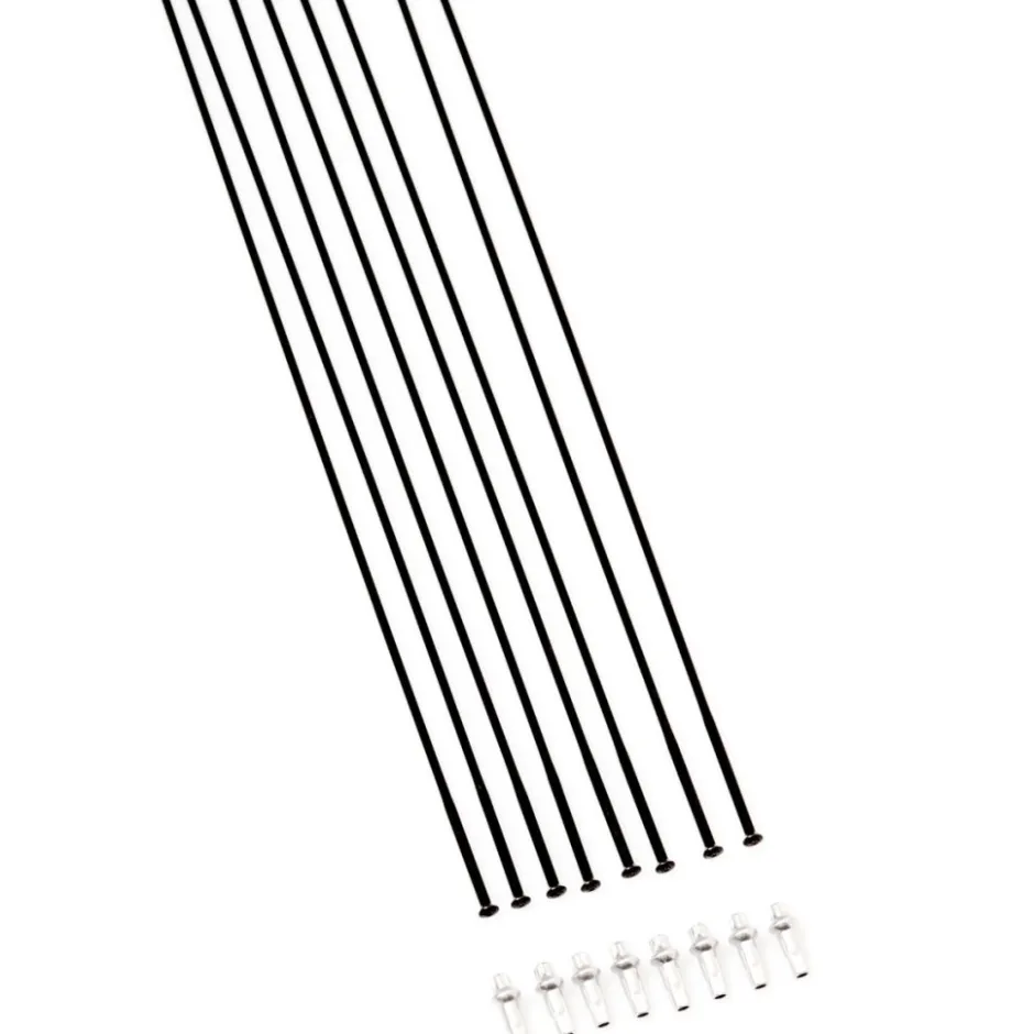Spaken En Nippels < DT Swiss Spaak kit - GRC 1400 DICUT Spline 30 - 28" - zwart - WXKGR430D7342S
