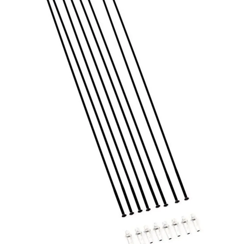 Spaken En Nippels < DT Swiss Spoke Kit for H 1700 SPLINE 29 Inch - WXK0H00007077S - black