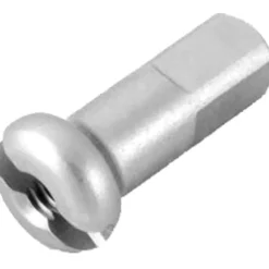 DT Swiss Standard Messing Spaaknippel 1,8mm - zilver