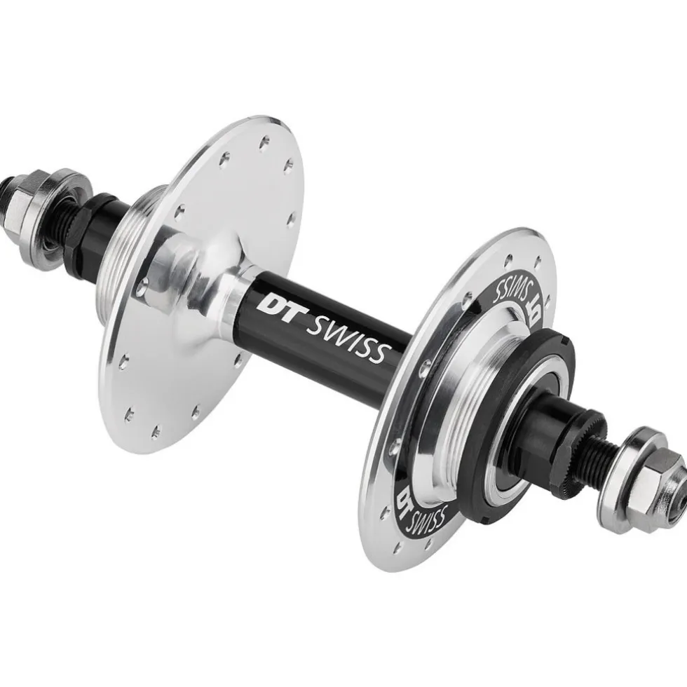 DT Swiss 370 Track Achternaaf - 10x120mm - 24 Gaten - zwart