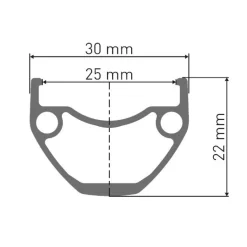 DT Swiss U 623 - 29" e-MTB Velg - 25mm