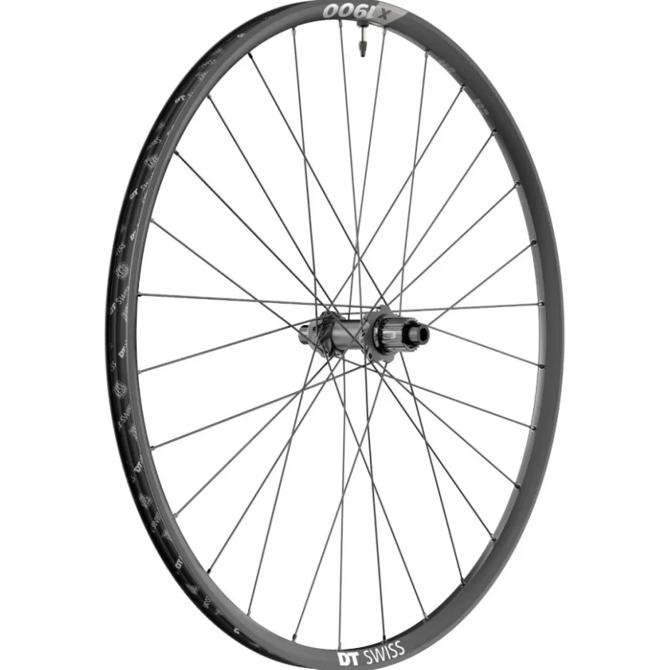 Wielen En Wielsets < DT Swiss X 1900 SPLINE Achterwiel - 29" | 25mm | Clincher | Centerlock / 6 Gaten - 12x148mm Boost - zwart