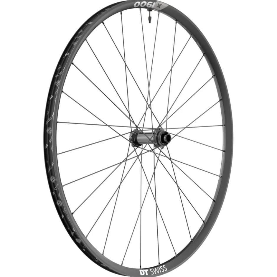 Wielen En Wielsets < DT Swiss X 1900 SPLINE Voorwiel - 29" | 25mm | Clincher | Centerlock / 6 Gaten - 15x100mm - zwart