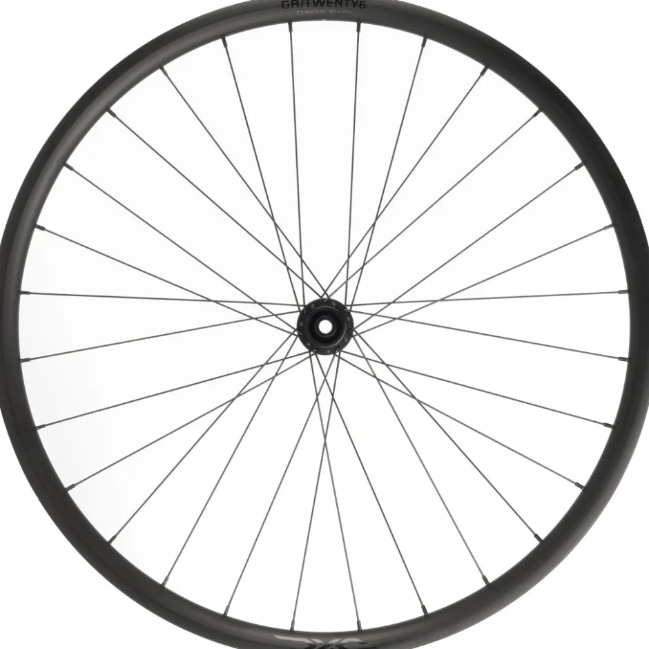 Wielen En Wielsets < DXC GR/TWENTY6 Classic Gravel Fietswielset - 28“ | Aluminium | Centerlock - 12x100 mm | 12x142 mm - HG-EV - zwart
