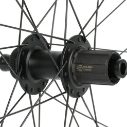 DXC RD/TWENTY4 Classic Fietswielset - 28“ | Aluminium | Centerlock - 12x100 mm | 12x142 mm - HG-EV - zwart
