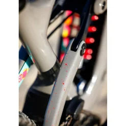 DYEDBRO Beschermfolie voor het Frame MTB - Speckled - rood