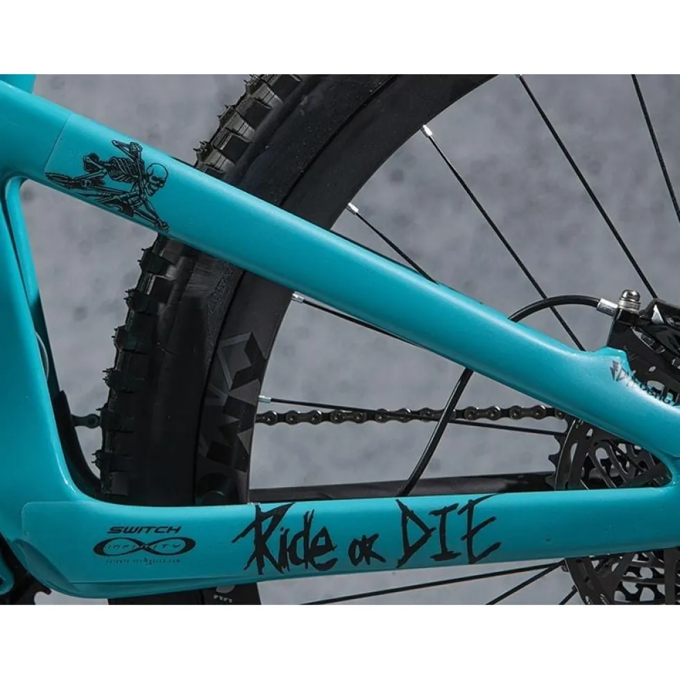 DYEDBRO Frame Protection Kit Ride or Die - black