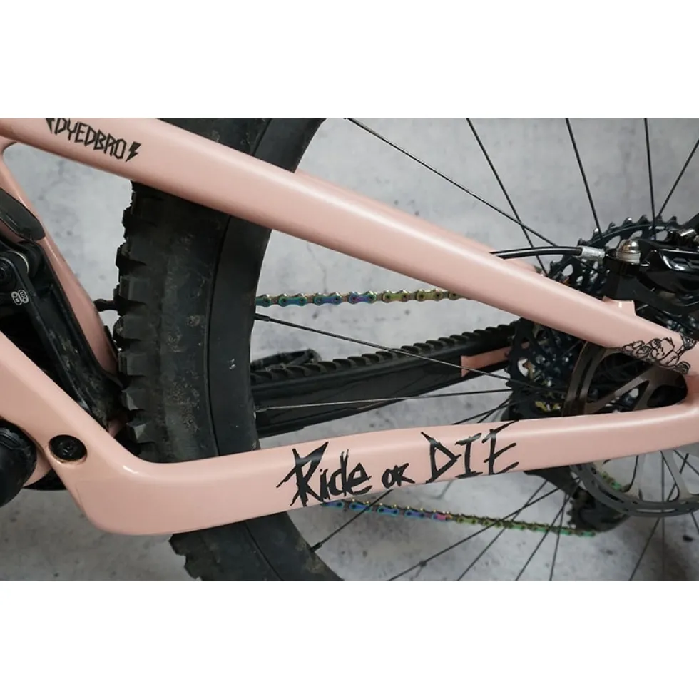 DYEDBRO Frame Protection Kit Ride or Die - black