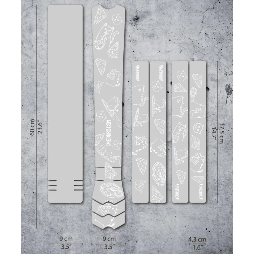 DYEDBRO Frame Protection Kit Cats - white