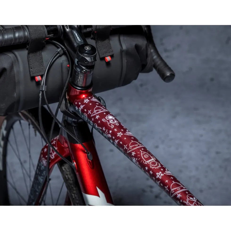 DYEDBRO Gravel Frame Protection Kit CLEAR - white matte