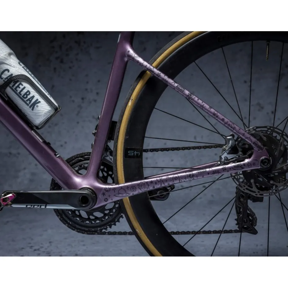 Stickers < Dyedbro Gravel Frame Protection Kit SPACE TRIP - black matte