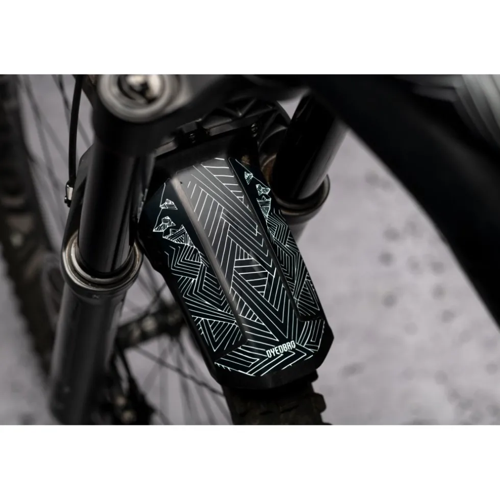 DYEDBRO Spatbordsticker ROCK SHOX STD - stay free