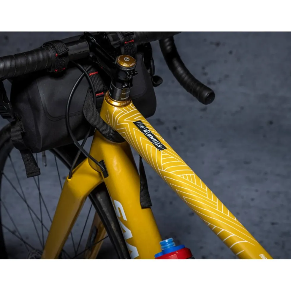 DYEDBRO Stay Free Gravel Beschermfolie voor het Frame - white matte