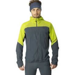 Dynafit Alpine Windjas Heren - Ultra Yellow