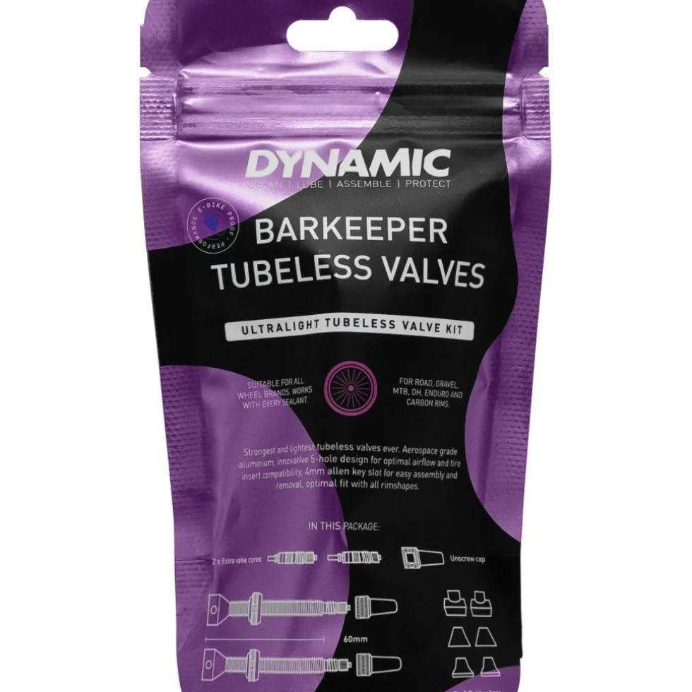 Dynamic Barkeeper Tubeless Ventiel Set - 44mm