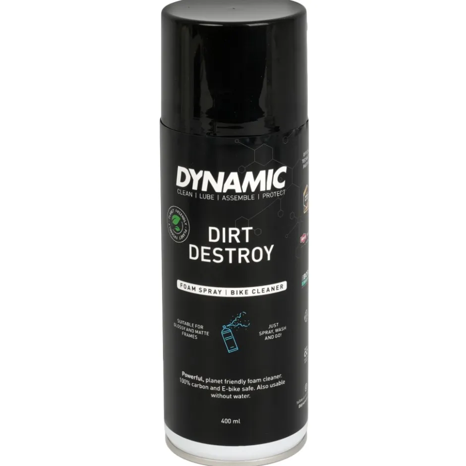 Gereedschap En Onderhoud|Reinigers < Dynamic Dirt Destroy Fietsreiniger - Schuimspray - 400ml