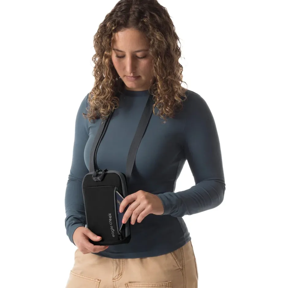 Messenger Bags En Schoudertassen < Eagle Creek Stash RFID Schoudertas - zwart