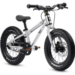 Kindermountainbikes < Early Rider Seeker 14 - 14" Kinderfiets - 2026 - brushed aluminium