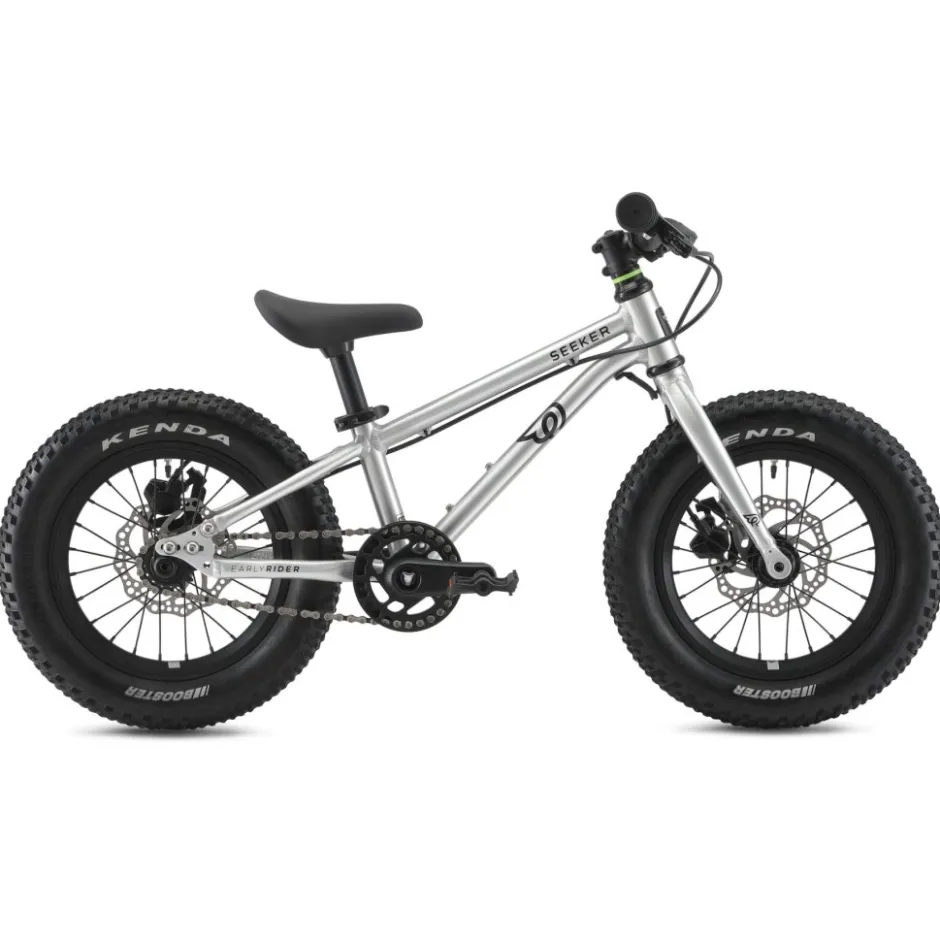 Kindermountainbikes < Early Rider Seeker 14 - 14" Kinderfiets - 2026 - brushed aluminium