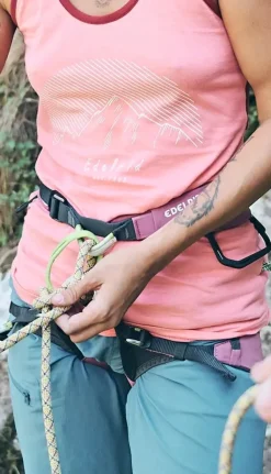 Edelrid Autana Klimgordel Dames - raspberry