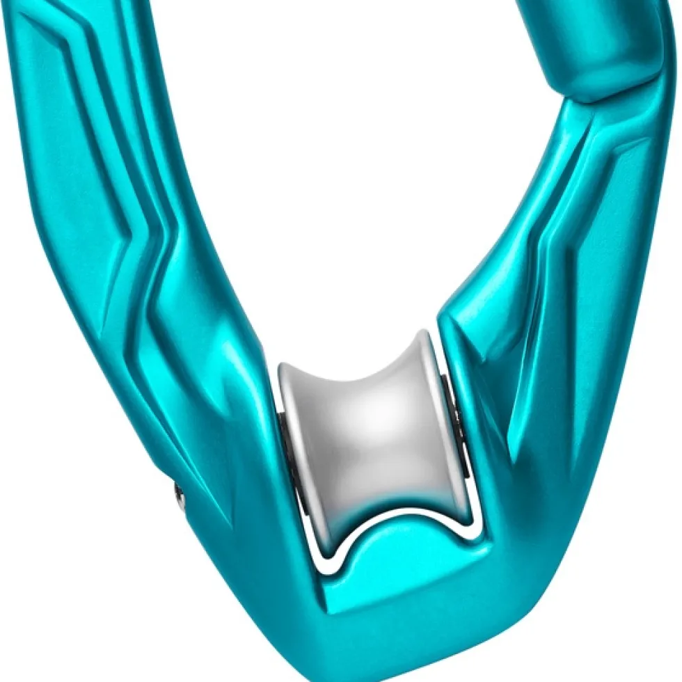 Edelrid Axiom Carabiner with integrated Pulley - icemint