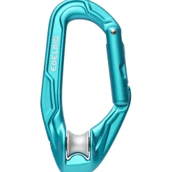 Edelrid Axiom Carabiner with integrated Pulley - icemint