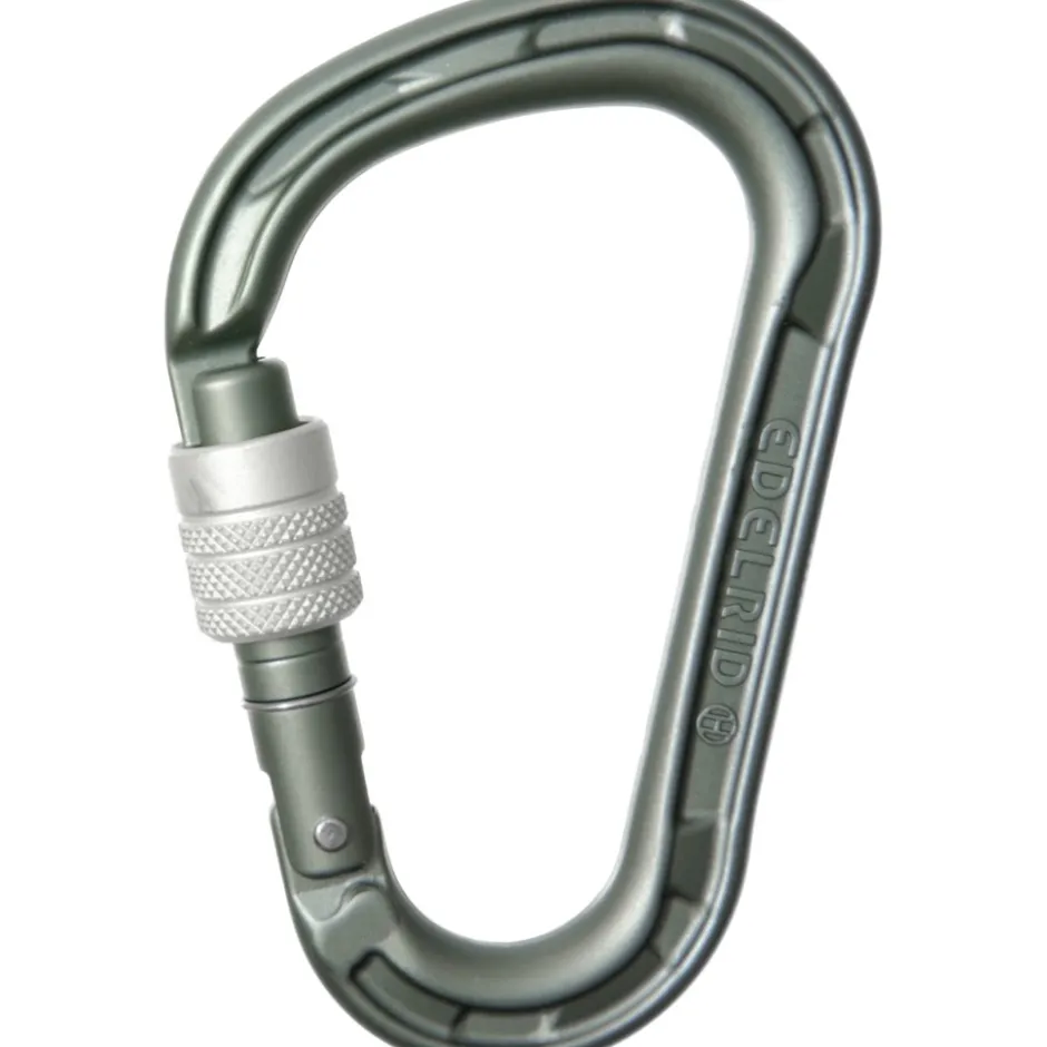 Karabijnhaken < Edelrid HMS Magnum Screw II Carabiner - slate