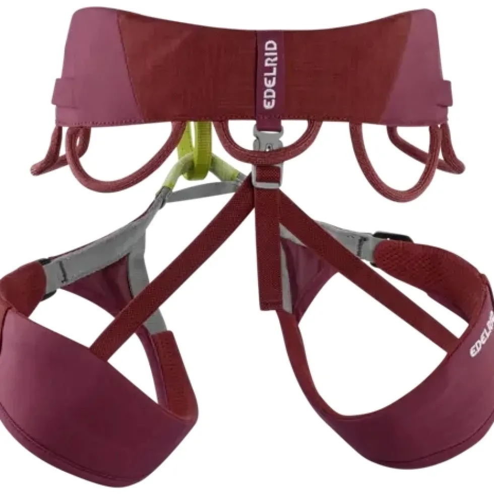 Edelrid Jayne Klimgordel - rhubarb red