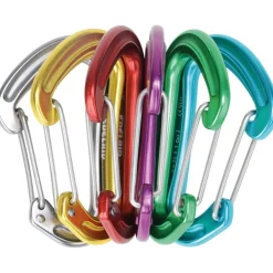 Edelrid Nineteen G Sixpack Wire Snap Gate Carabiner (6 pieces)