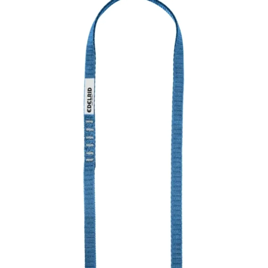 Slinges En Prusiktouwtjes < Edelrid Tech Web Sling 12 mm II Lus - 120 cm - blauw