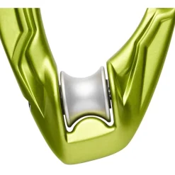 Edelrid Axiom Slider Carabiner with integrated Pulley - oasis