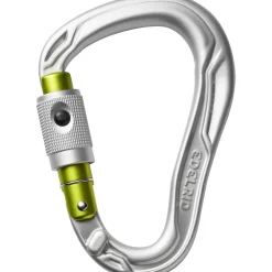 Edelrid HMS Bullet PermaLock Carabiner - silver