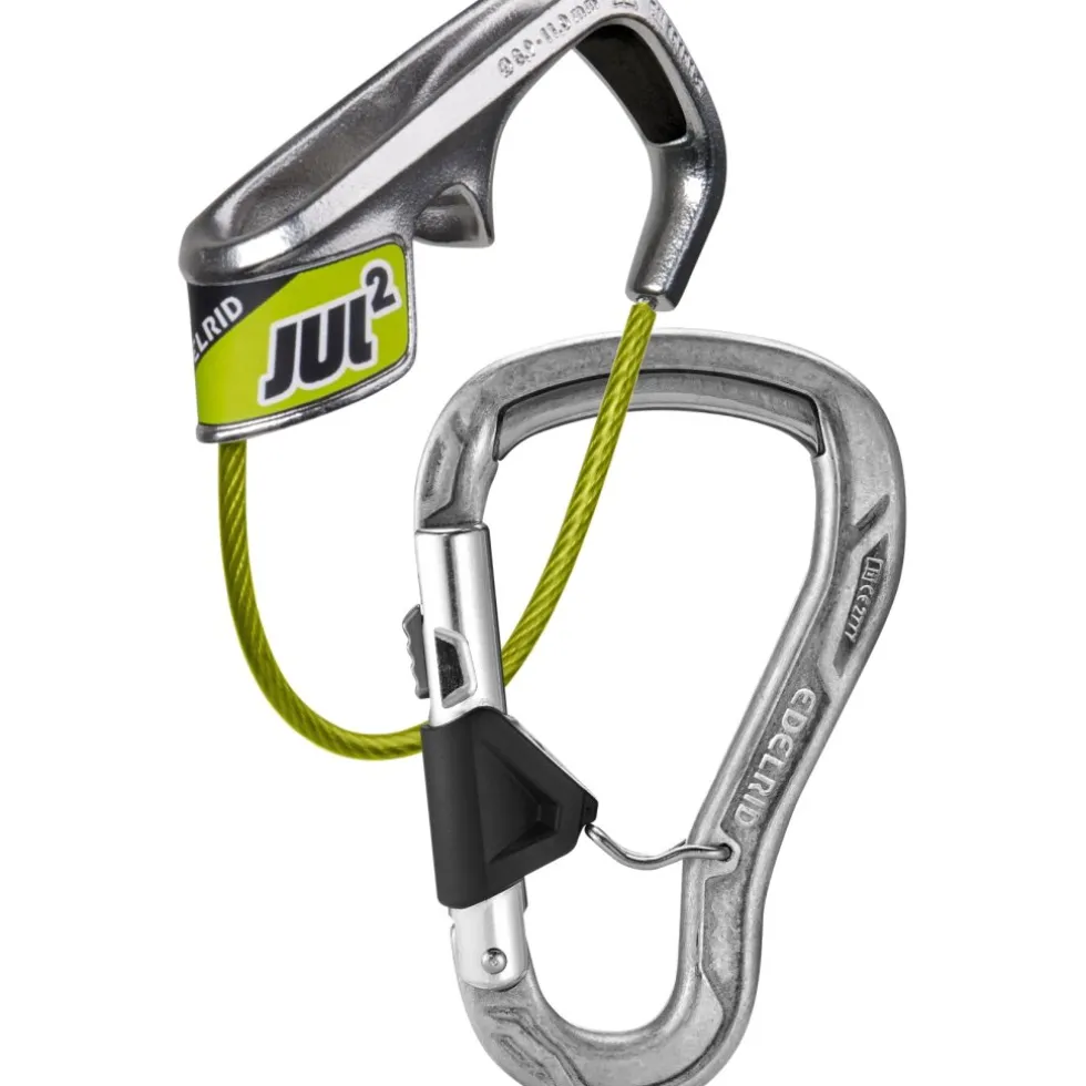 Edelrid Jul2 Belay Kit - HMS Bulletproof Belay Eco Carabiner + Jul2 Belay - eco