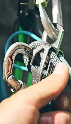 Zekerings- En Afdaalapparaten < Edelrid Nano Jul Zekeringsapparaat - slate