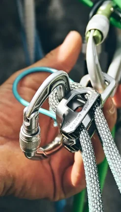 Zekerings- En Afdaalapparaten < Edelrid Nano Jul Zekeringsapparaat - slate
